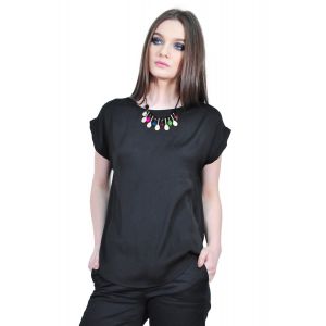 Bluza neagra de dama, RVL D2134B