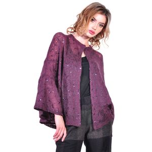 cardigan de dama mov D2609