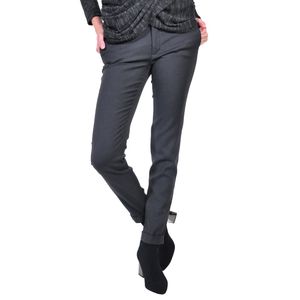 pantalon de dama, gri inchis D2611