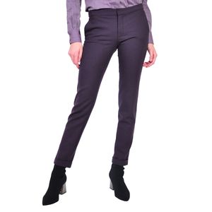 pantalon de dama mov inchis D2611