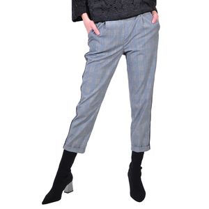 pantalon 3/4 de dama gri bleu D2617