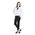 bluza alba de dama cu volane la maneci D2511 RVL