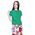 bluza verde eleganta de dama D2323A