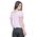 bluza roz dungi de dama D2351A