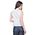 camasa alba de dama fara maneci D2551