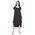 Rochie neagra lunga de vara D2556