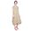 Rochie bej lunga de vara d2556