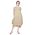 Rochie bej lunga de vara d2556