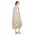 Rochie bej lunga de vara d2556