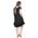 Rochie neagra de vara D2557