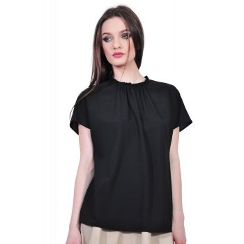 bluza neagra eleganta de dama D2323A