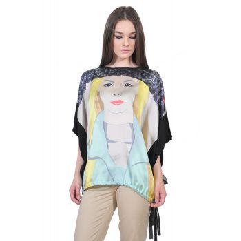 bluza larga de dama D2549A