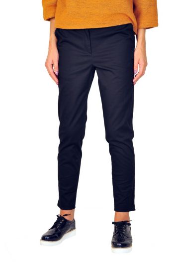 Pantaloni dama online D2200 negru