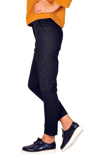 Pantaloni dama online D2200 negru