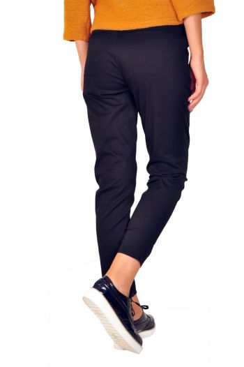 Pantaloni dama online D2200 negru