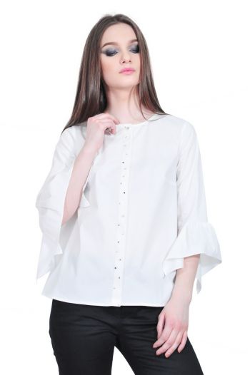 camasa dama alba D2502