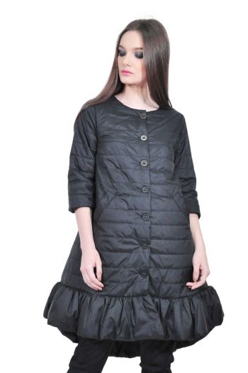 jacheta lunga neagra de dama RVL, D2507