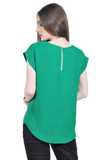 Bluza verde de dama, RVL D2134B