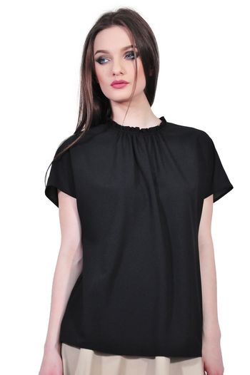 bluza neagra eleganta de dama D2323A