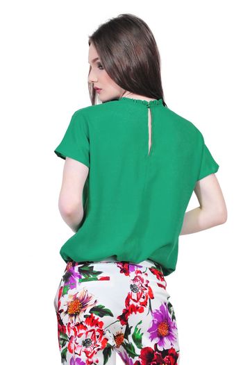 bluza verde eleganta de dama D2323A