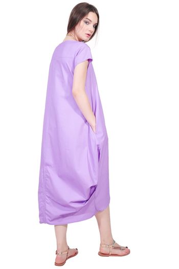 Rochie lila lunga de vara