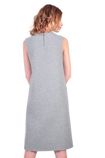 sarafan gri de dama D2601