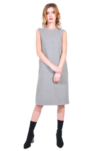 sarafan gri de dama D2601