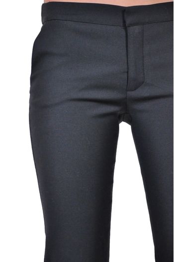 pantalon de dama, gri inchis D2611