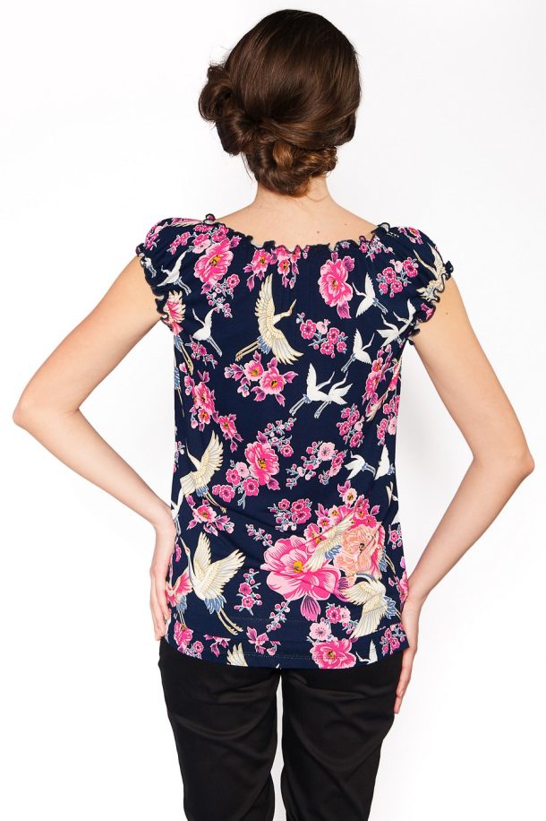Bluza RVL Be Fantastic - bleumarin