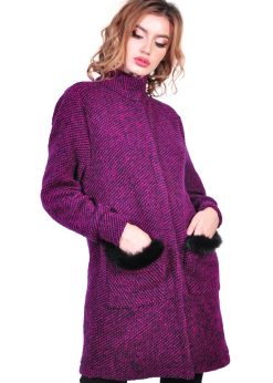 Cardigan de dama, roz