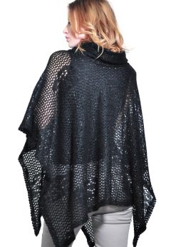 Poncho negru