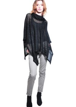 Poncho negru