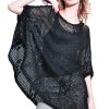 Bluza asimetrica de dama, negru