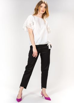 Pantalon negru de dama, RVL