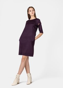 Rochie dama RVL - mov inchis