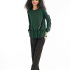 Bluza dama verde inchis