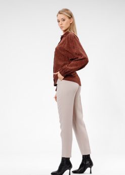 Pantalon elegant gri RVL