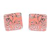 Cercei Pink Square